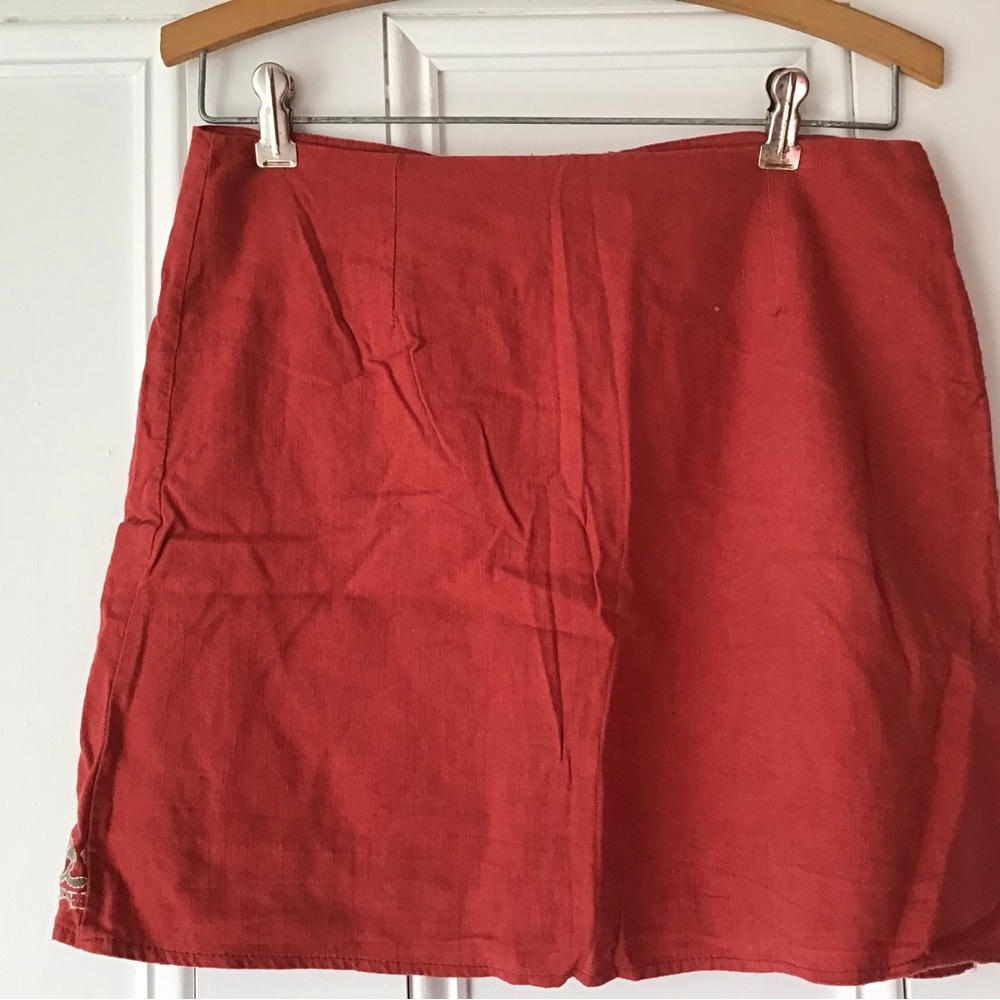 Embroidered women’s skirt, short - Picture 3 of 8